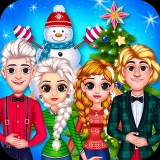 Frozen Princess Christmas Celebration